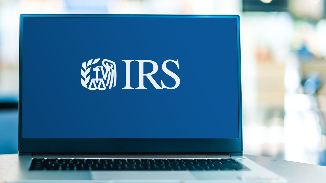 IRS on computer