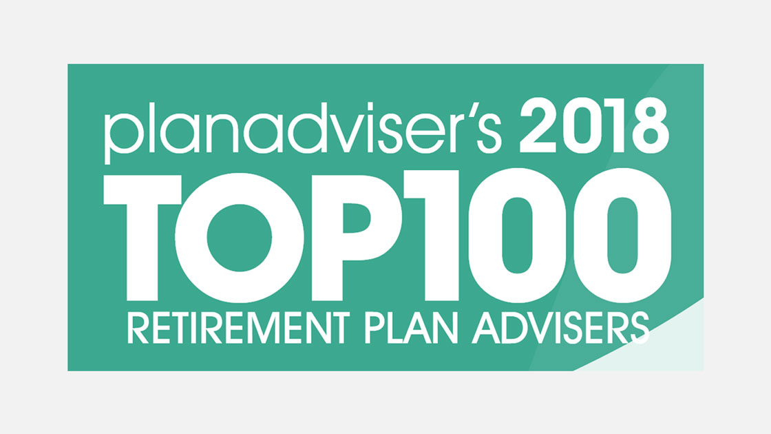 PLANADVISER Magazine top 100 Retirement Plan Adviser logo showing Sentinel Benefits in employee benefits news